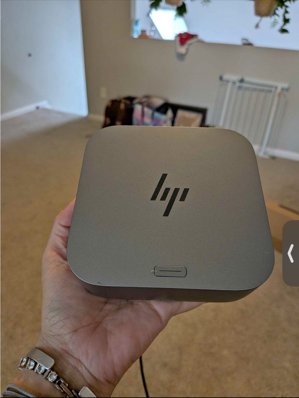 HP Docking Hub in Silver Gray